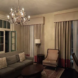 The Suite living room