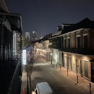 View from the patio
