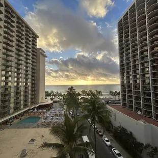 the view from our hotel room. so beautiful