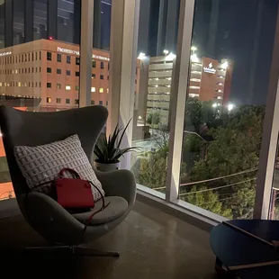 View from the room &amp; seating