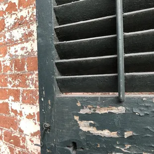 Weathered bricks and historic patina