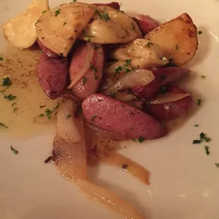 Kielbasa and Pierogies
