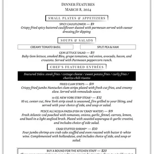 Please read the bottom of this menu