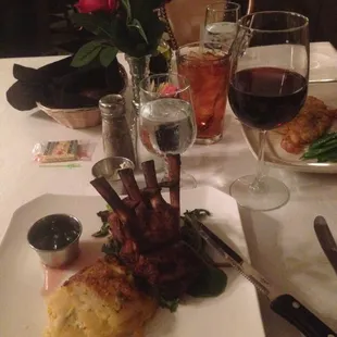 New Zealand rack of lamb