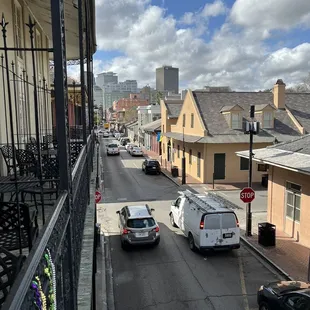 Daytime balcony view