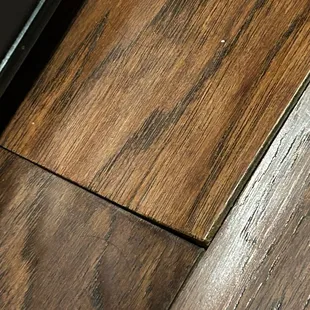 Flooring that cut my boyfriends foot