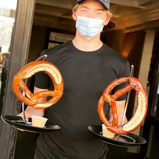 Giant Pretzels