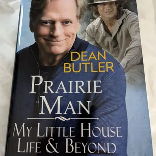 I got the book autographed!