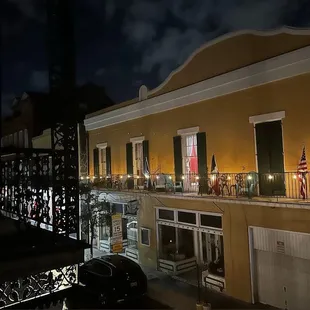 View from balcony