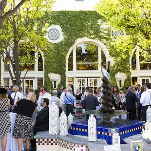 Courtyard is beautiful