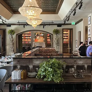 Bar area