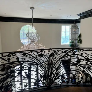 Second floor near elevator bank