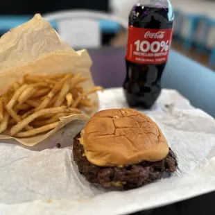 Hotline Burger and Fries