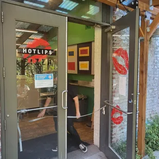 Rope preventing entry