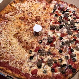 18" cheese &amp; Italian combo