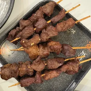 Beef Skewers