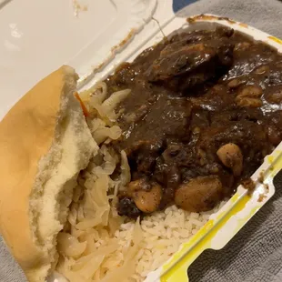 Oxtail Special &amp; Coco Bread (small)