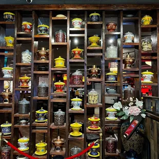 Hotpots on display