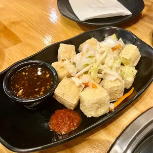 Fried Stinky Tofu