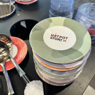 Plates colored according to price