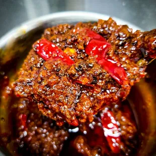 Numbing Spicy Taiwanese Mala broth made with imported SiChuan peppercorn and other chili.