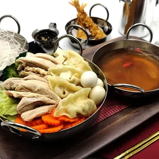 Chicken Herbal Hot Pot
