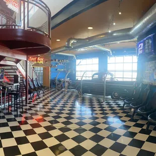 Inside