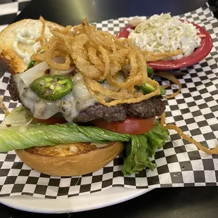 The one pound burger