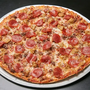 pizza, food