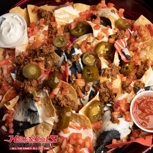 nachos, food