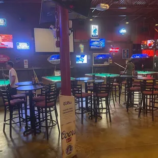 Pool tables are great with new felts.