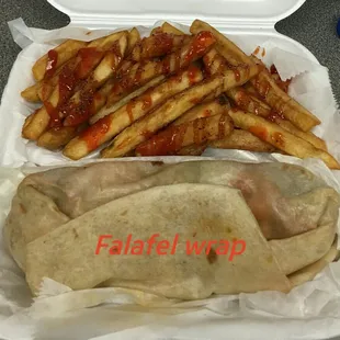 Falafel wrap special
