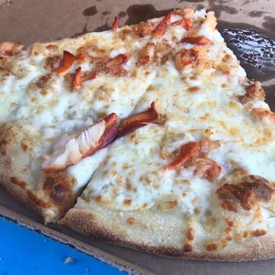 Lobster pizza
