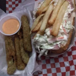 Fried pickles &amp; the Burgh