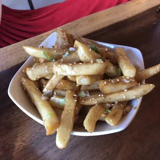 Roasted Sesame Sticky Fries