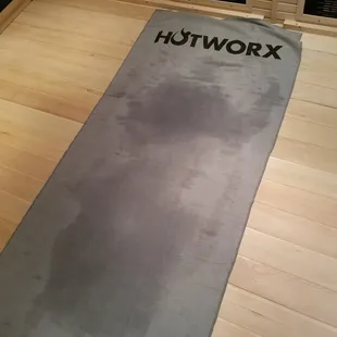 The sweat is real!