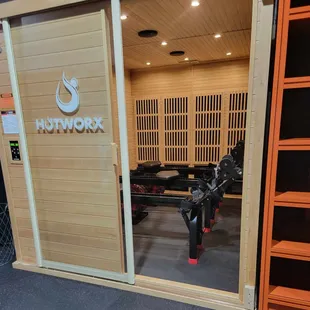 HOTWORX Patented water rowers with actual water resistance to help you torch the calories!