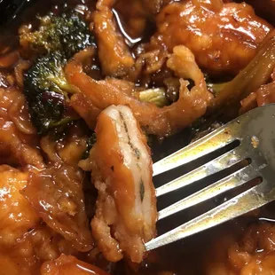 This is the Poo Poo Shrimp, &quot;butt&quot; on the menu it&apos;s called General Tso&apos;s Sh!t...I mean shrimp.