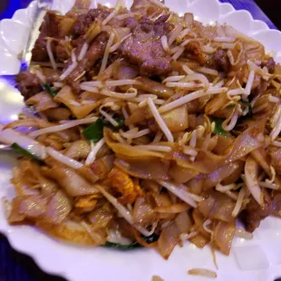 Stir Fried Flat Noodles