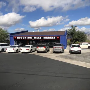 cars parked in a parking lot