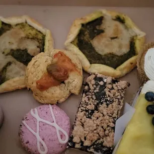 Vegan AND GLUTEN-FREE, assorted sweet and savory goodies!