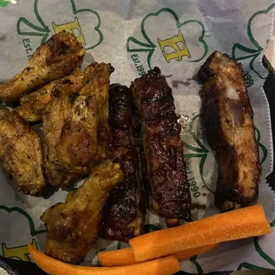 Wings Wally style and ribs