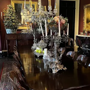 Dining room in old house