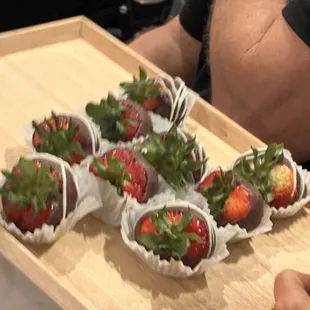Chocolate covered strawberries