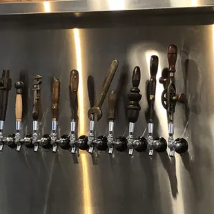 Cool tap handles