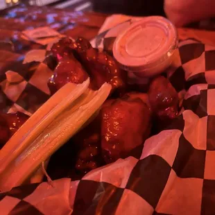 Honey mustard Chicken Wings