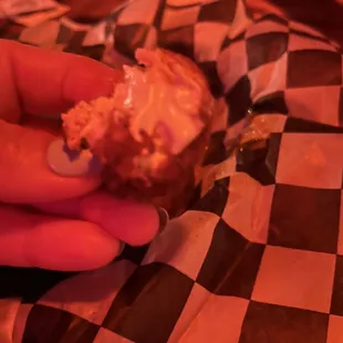 Buffalo chicken balls