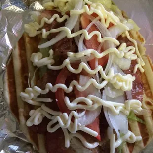 BLT in a Pita! Yummy