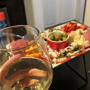 Wine and finger food from 5-6pm!