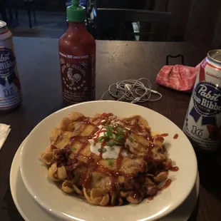 Frito pie. Delicious, but $8 for two pbr is greedy. There is more effort in the pie.